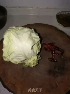 Make The cabbage step 0