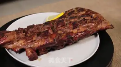 Make Carbon roasted lamb leg step 4