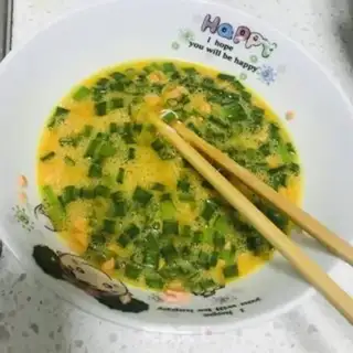 Make Ham and eggs step 4