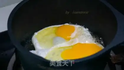 Make Beef cake and eggs step 5