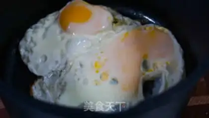 Make Beef cake and eggs step 7
