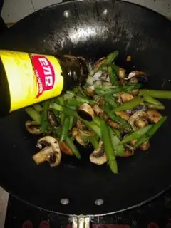 Make Plum mushrooms step 6
