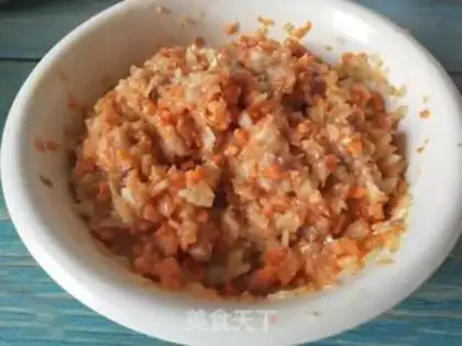 Make Donkey onion carrot bun step 4