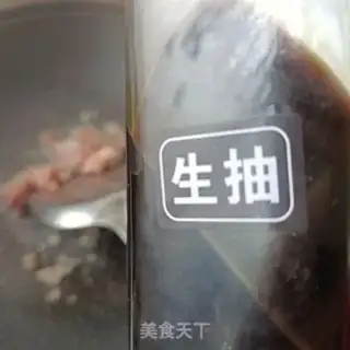 Make Meat and peanuts torn apart step 6