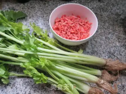 Make Shrimp celery step 0