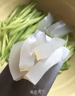 Make cucumber silk powder step 3