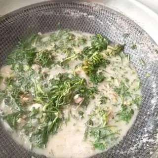 Make Meat and peanuts torn apart step 13