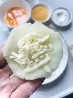 Make Cheese potato ball step 6