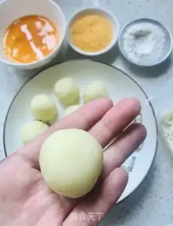 Make Cheese potato ball step 7