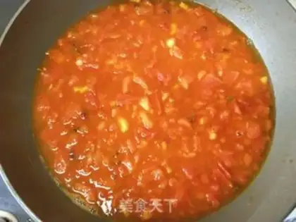 Make Tomato eggs for wheat noodles step 8
