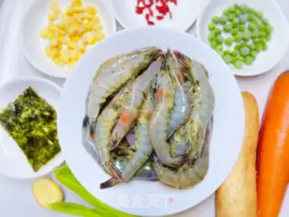 Make Rich lantern shrimp step 0