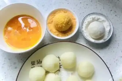 Make Cheese potato ball step 8