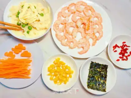 Make Rich lantern shrimp step 3