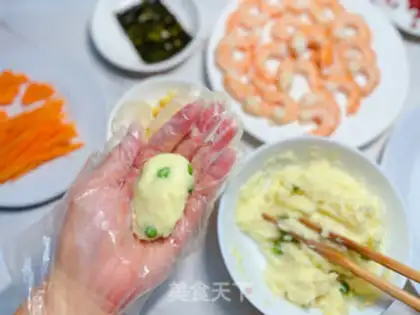 Make Rich lantern shrimp step 4