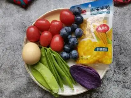 Make Blueberry egg salad, Dutch step 0