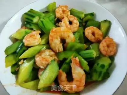 Make Shrimp cucumber step 8