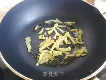 Make A green bean sprouts of cranberry step 2