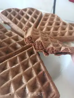 Make Coco chocolate waffles step 13