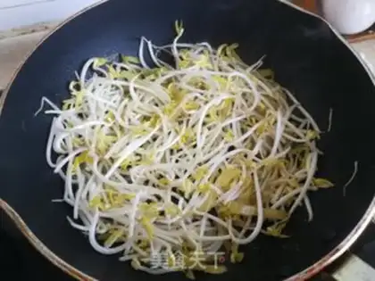 Make A green bean sprouts of cranberry step 3