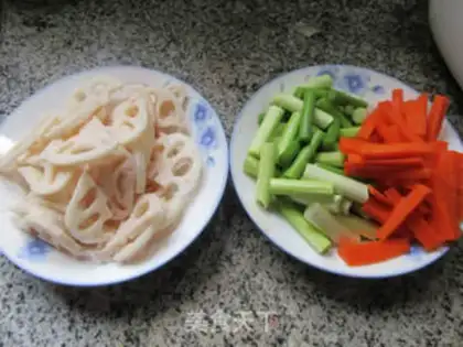Make Carrot and garlic step 0
