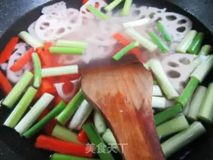 Make Carrot and garlic step 1