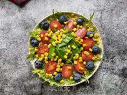 Make Blueberry egg salad, Dutch step 7