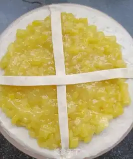 Make pineapple pie step 22