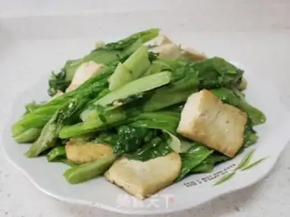 Make Lettuce and tofu step 4