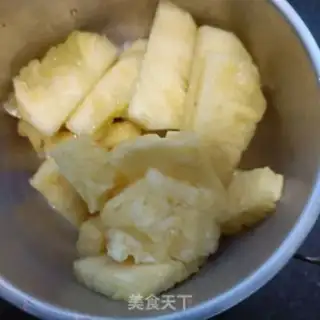 Make Sugar pineapple step 2