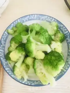Make ♪ Burn the broccoli ♪ step 2