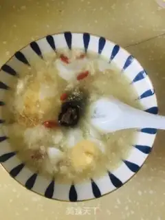 Make Egg oatmeal step 4