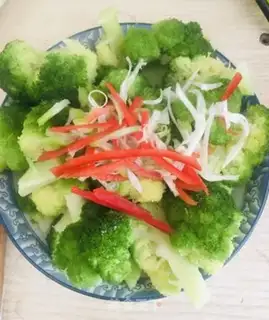 Make ♪ Burn the broccoli ♪ step 5
