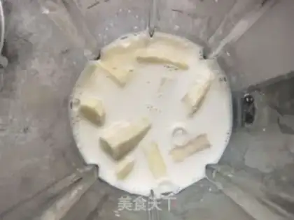 Make ♪ Mountain medicine oatmeal shake ♪ step 6