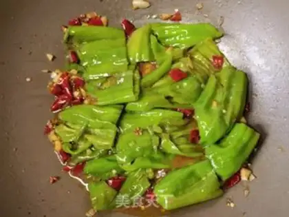 Make Garlic peppers step 11