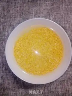 Make Red-tree corn congee step 0