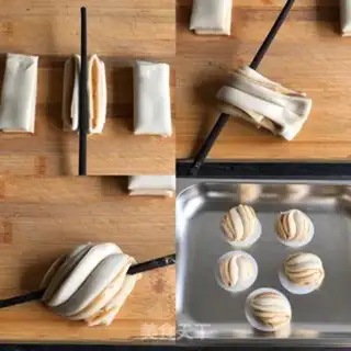Make Peanut butter rolls step 3