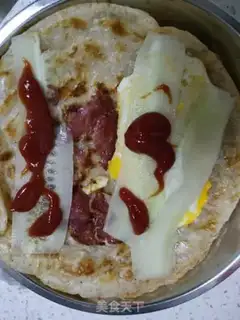 Make Breakfast grab cake step 3