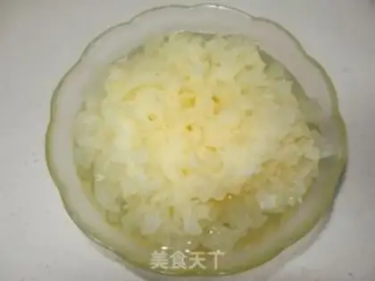 Make The papaya silver spoon step 1