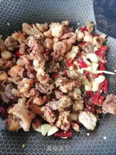 Make Spicy chicken step 3