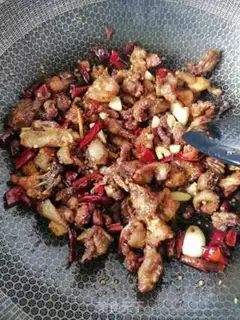 Make Spicy chicken step 4