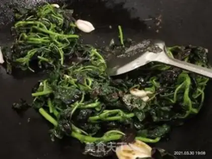 Make Clear the red mustard step 6