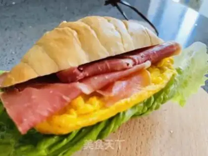 Make Cowhorned sandwich step 6