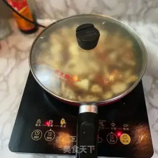Make Hot chicken wings, potatoes step 6