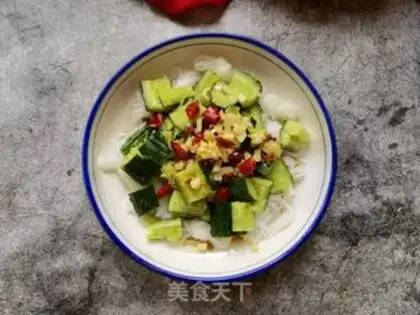 Make A cucumber with tacos step 7