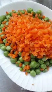 Make Meat and sweet peas step 2