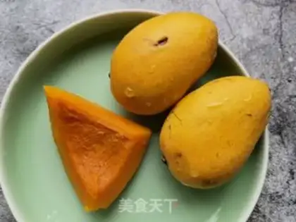 Make Pumpkin mango shake step 1