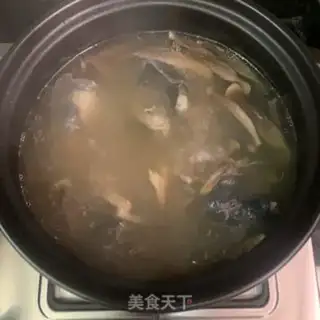 Make A deer, mushroom, chicken soup step 5