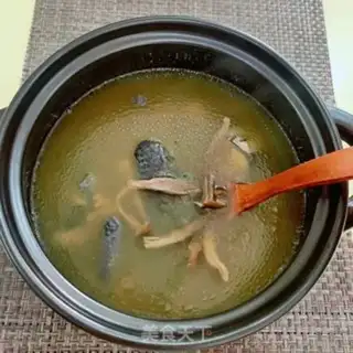 Make A deer, mushroom, chicken soup step 7