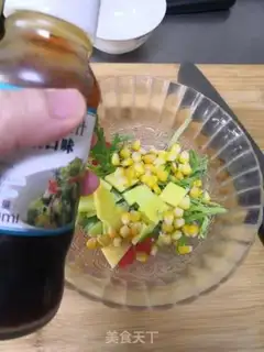 Make Five-colour salad step 5