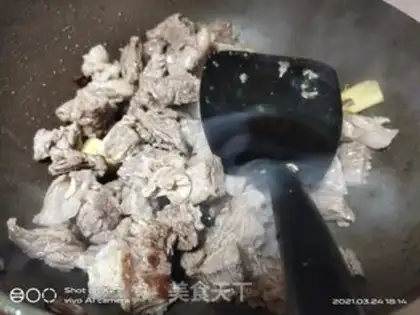 Make Potato-burning cow step 2